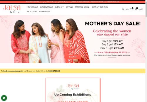 jalsabyshreya.com capture - 2025-05-03 08:39:39