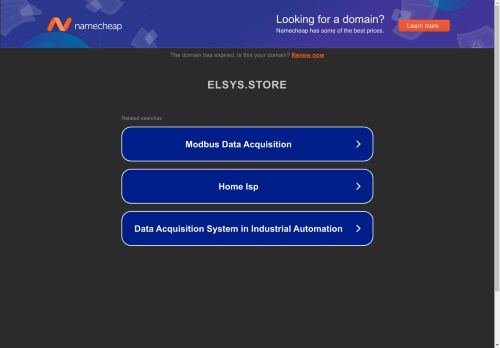 elsys.store capture - 2025-05-03 09:11:14