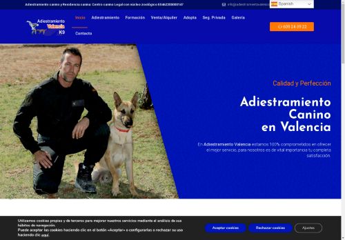 adiestramientovalencia.com capture - 2025-05-03 09:12:17