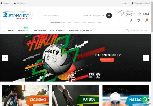 bustamantedeportes.com capture - 2025-05-03 09:28:37