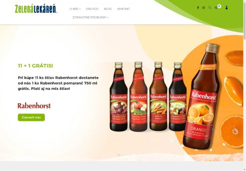 zelenalekaren.sk capture - 2025-05-03 09:34:15