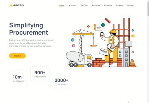 arisinfra.com capture - 2025-05-03 09:48:50