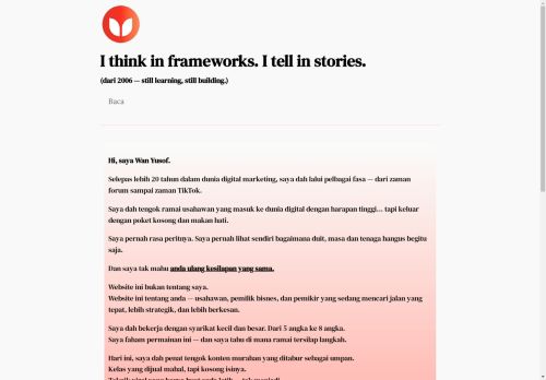 wanyusof.com capture - 2025-05-03 11:07:12