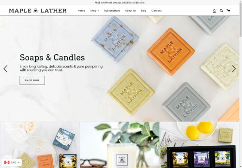 mapleandlather.com capture - 2025-05-03 12:48:38