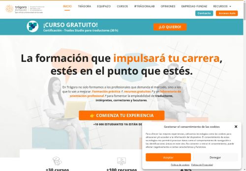 tragoraformacion.com capture - 2025-05-03 14:07:43