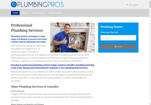 getplumbingpros.com capture - 2025-05-03 14:51:46