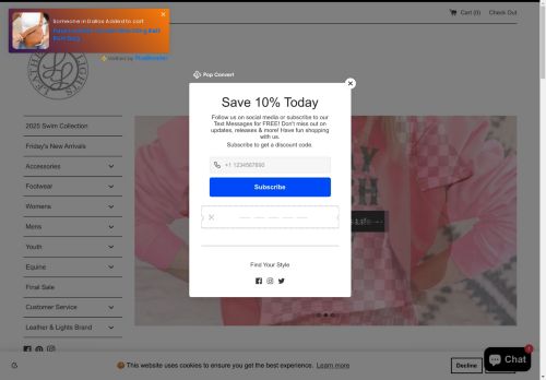 leatherandlights.com capture - 2025-05-03 15:10:00