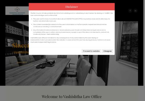 vashishthalawoffice.com capture - 2025-05-03 15:17:21