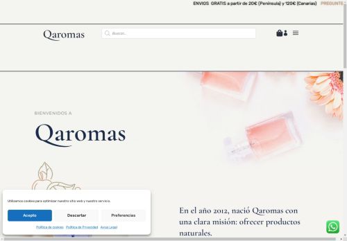 qaromas.com capture - 2025-05-03 15:31:35
