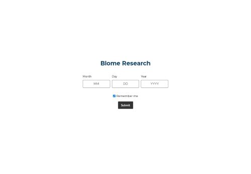 Blome Research capture - 2025-05-03 16:28:39