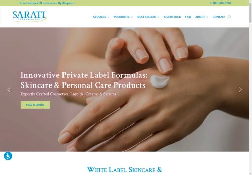 saratiprivatelabel.com capture - 2025-05-03 16:32:55