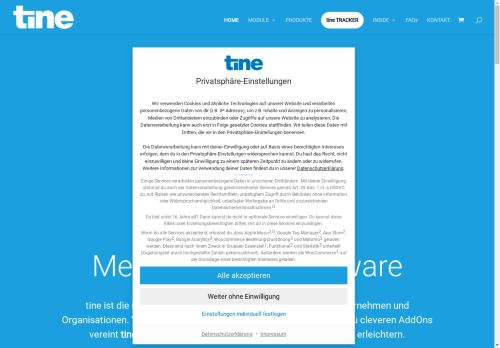 tine.software capture - 2025-05-03 16:41:56