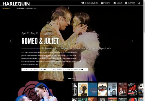 harlequinproductions.org capture - 2025-05-03 17:00:28