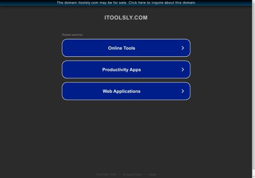 itoolsly.com capture - 2025-05-03 17:15:06