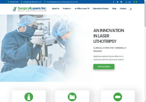 surgicallasersinc.com capture - 2025-05-03 19:36:46