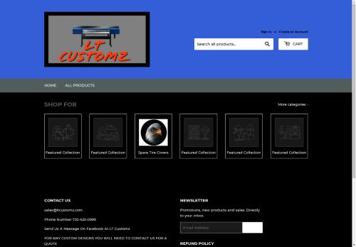 ltcustomz.com capture - 2025-05-03 20:14:03