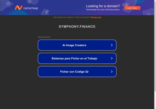 Symphony Finance capture - 2025-05-03 20:24:41