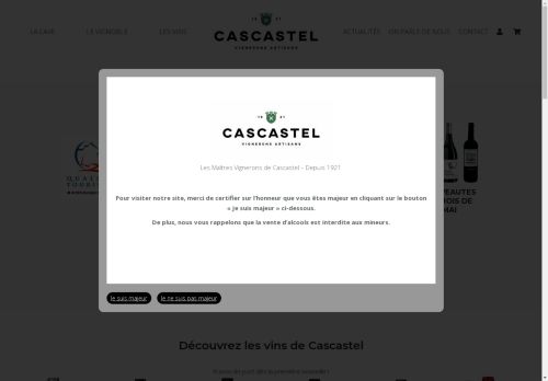 vin-cascastel.com capture - 2025-05-03 20:59:29