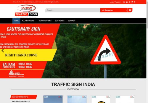 trafficsignindia.com capture - 2025-05-03 21:29:14