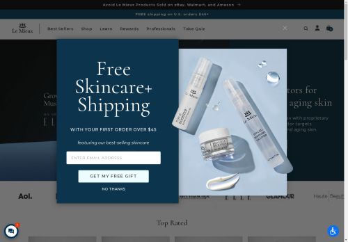 lemieuxcosmetics.com capture - 2025-05-03 22:09:13