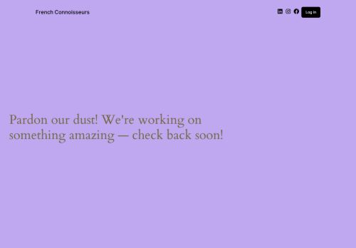 frenchconnoisseurs.com capture - 2025-05-03 23:19:25