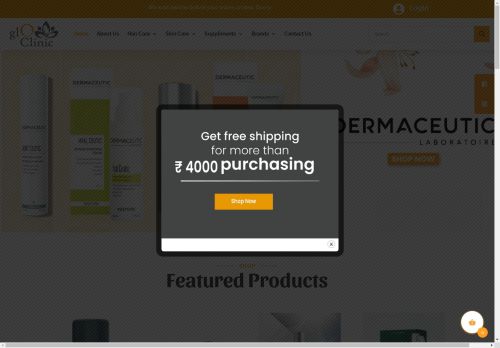 gloclinicaesthetics.com capture - 2025-05-04 00:35:47