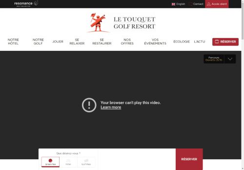 Le Touquet Golf Resort capture - 2025-05-04 01:09:09