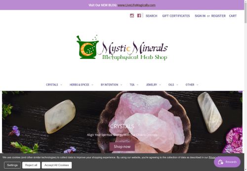 Mystic Minerals capture - 2025-05-04 01:10:27