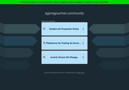 agoragourmet.community capture - 2025-05-04 01:24:34