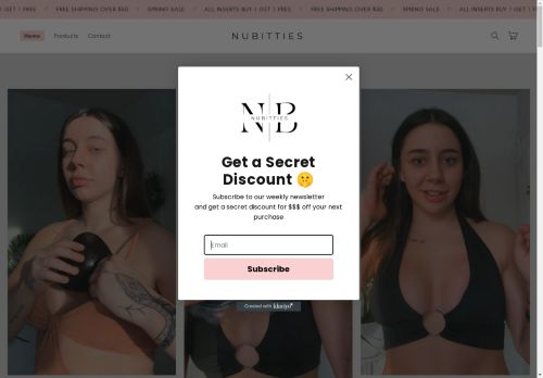 nubitties.com capture - 2025-05-04 03:07:50