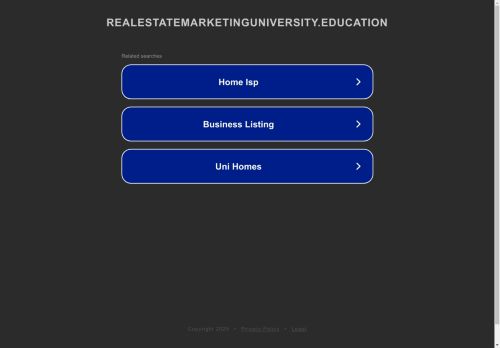 realestatemarketinguniversity.education capture - 2025-05-04 03:46:58