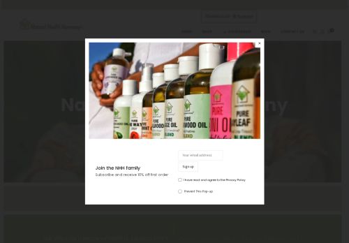 naturalhealthharmony.com capture - 2025-05-04 04:58:53