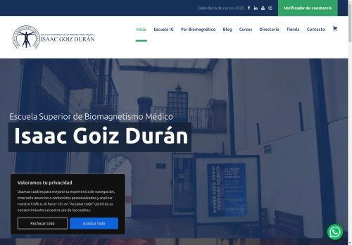 escuelaisaacgoiz.com capture - 2025-05-04 05:09:34
