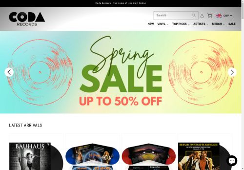 codarecords.co.uk capture - 2025-05-04 05:38:09