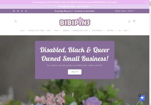 bibipins.com capture - 2025-05-04 05:50:03