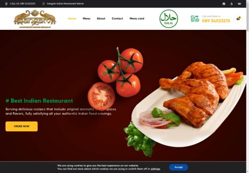 sangam.restaurant capture - 2025-05-04 06:16:25