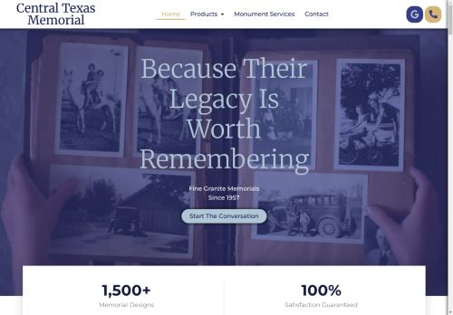 centraltexasmemorial.com capture - 2025-05-04 07:54:34