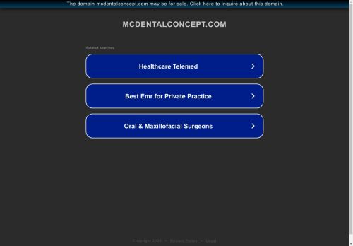 mcdentalconcept.com capture - 2025-05-04 08:06:53