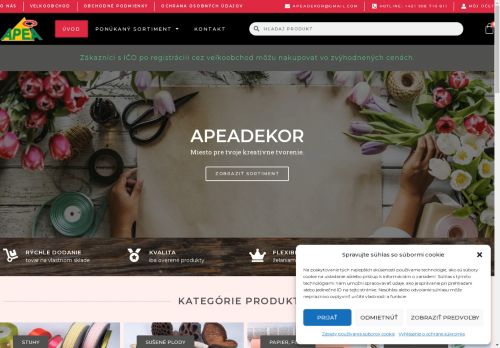 apeadekor.sk capture - 2025-05-04 09:31:42