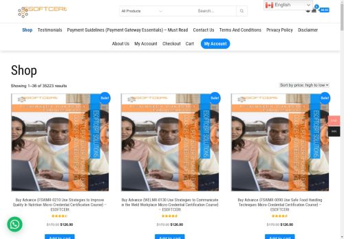 esoftcert.com capture - 2025-05-04 09:54:36