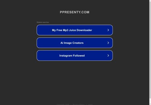 ppresenty.com capture - 2025-05-04 09:56:08