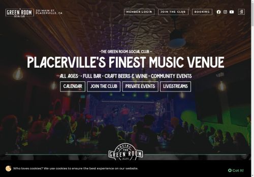 THE GREEN ROOM SOCIAL CLUB capture - 2025-05-04 10:56:56