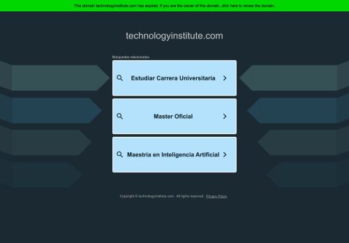 technologyinstitute.com capture - 2025-05-04 10:56:56