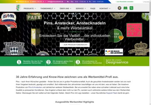 pinsundmehr.info capture - 2025-05-04 11:13:15