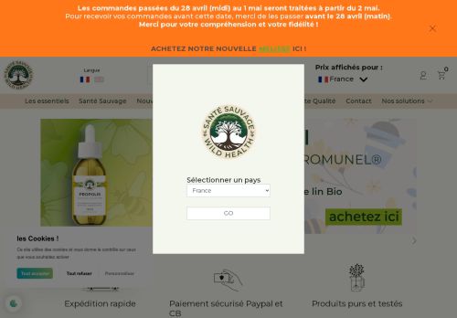 sante-sauvage.com capture - 2025-05-04 11:21:06