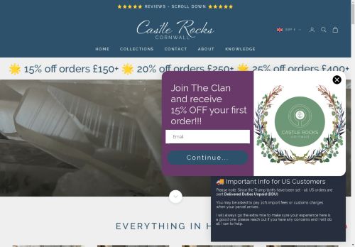 castlerockscornwall.com capture - 2025-05-04 11:24:32