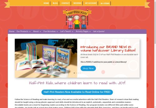 halfpintkids.com capture - 2025-05-04 12:39:10