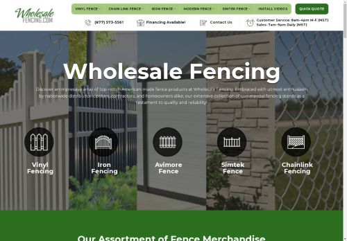 wholesalefencing.com capture - 2025-05-04 16:06:57