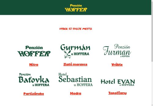 hoffer-penzion.sk capture - 2025-05-04 16:12:57