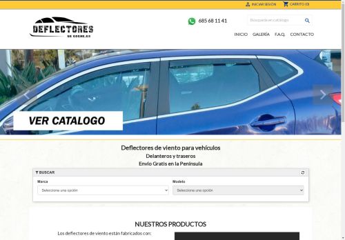 deflectoresdecoche.com capture - 2025-05-04 16:54:07